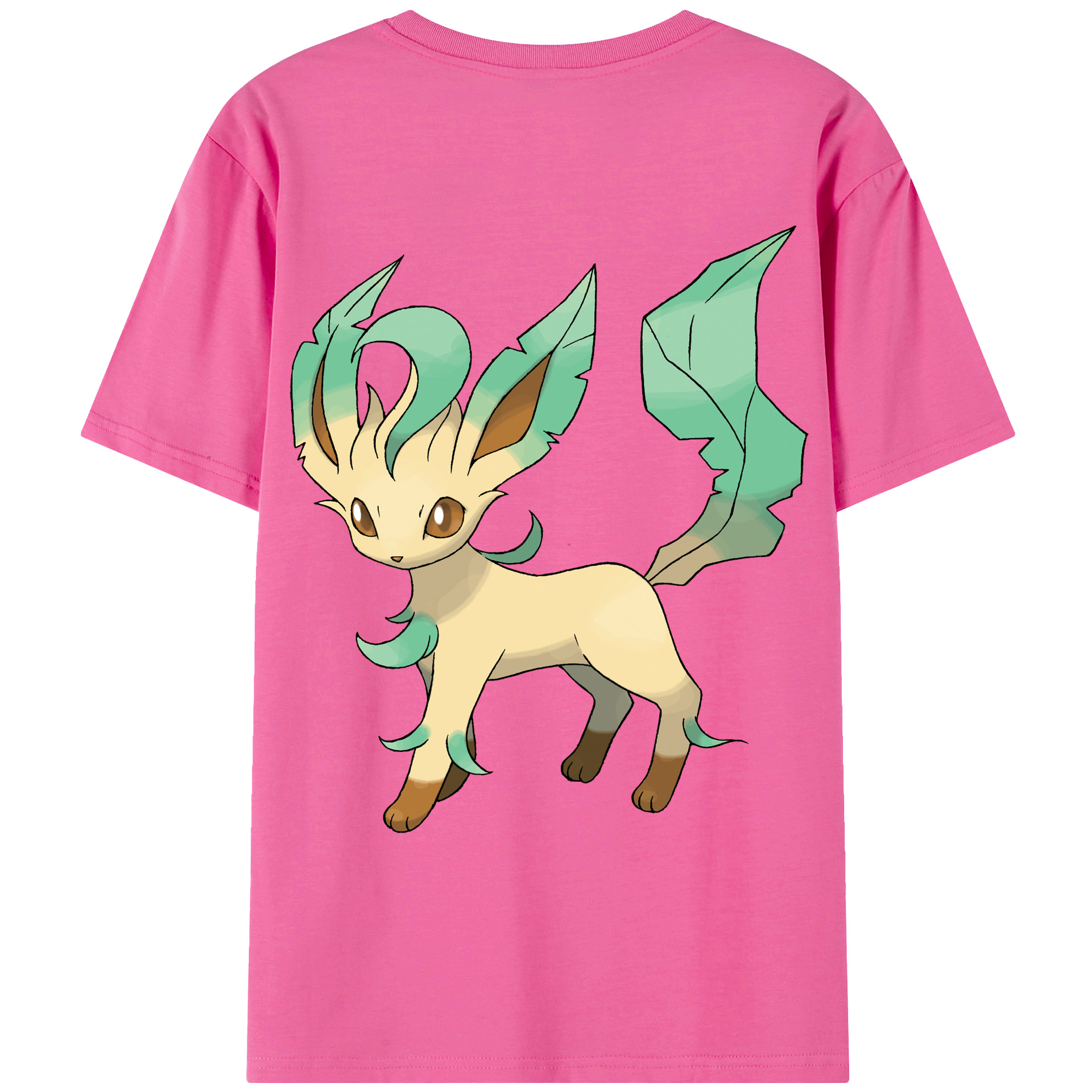 （画像用） ポケットモンスター Pokémon レディース半袖Tシャツ(バックプリント)